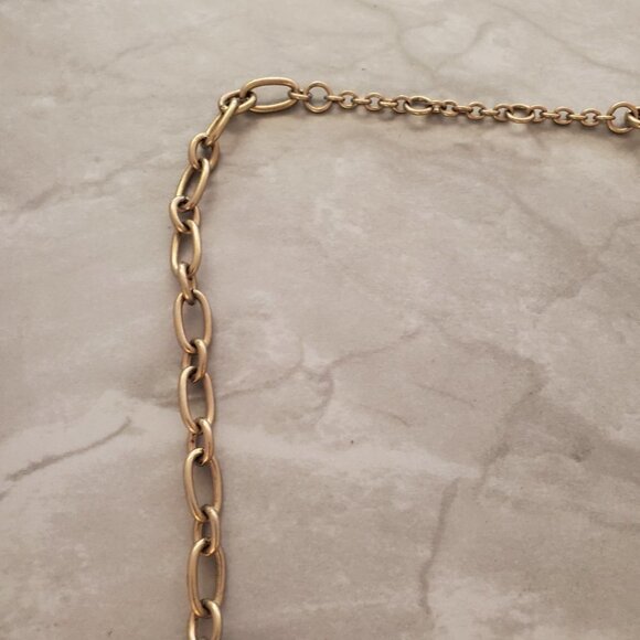 ✨ J.Crew Classic Rhinestones Pave Crystal Medallion Statement Necklace ✨ - Picture 10 of 16